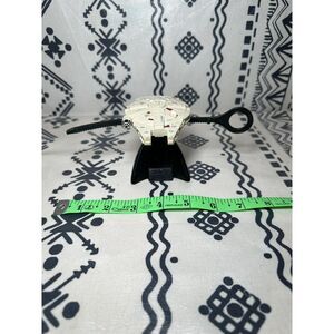 Star‎ Wars Millenium Falcon 1996 Ship Toy & Stand By Applause 3in Tall